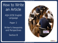 AQA GCSE English Language - Writing an Article